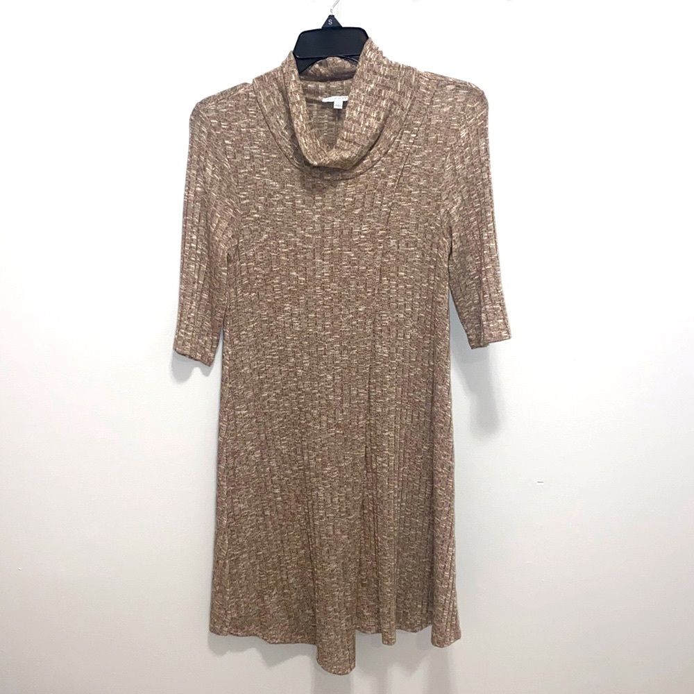 June & Ivy Cowl Neck Sweater Dress